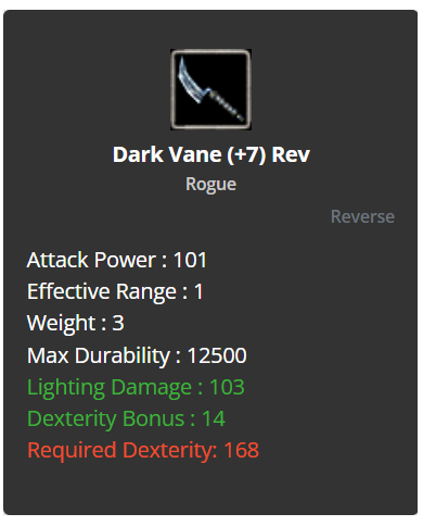 DARK VANE